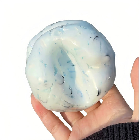 The Echo Orb: Creamy Solid – Handmade Sensory Squishy Ball