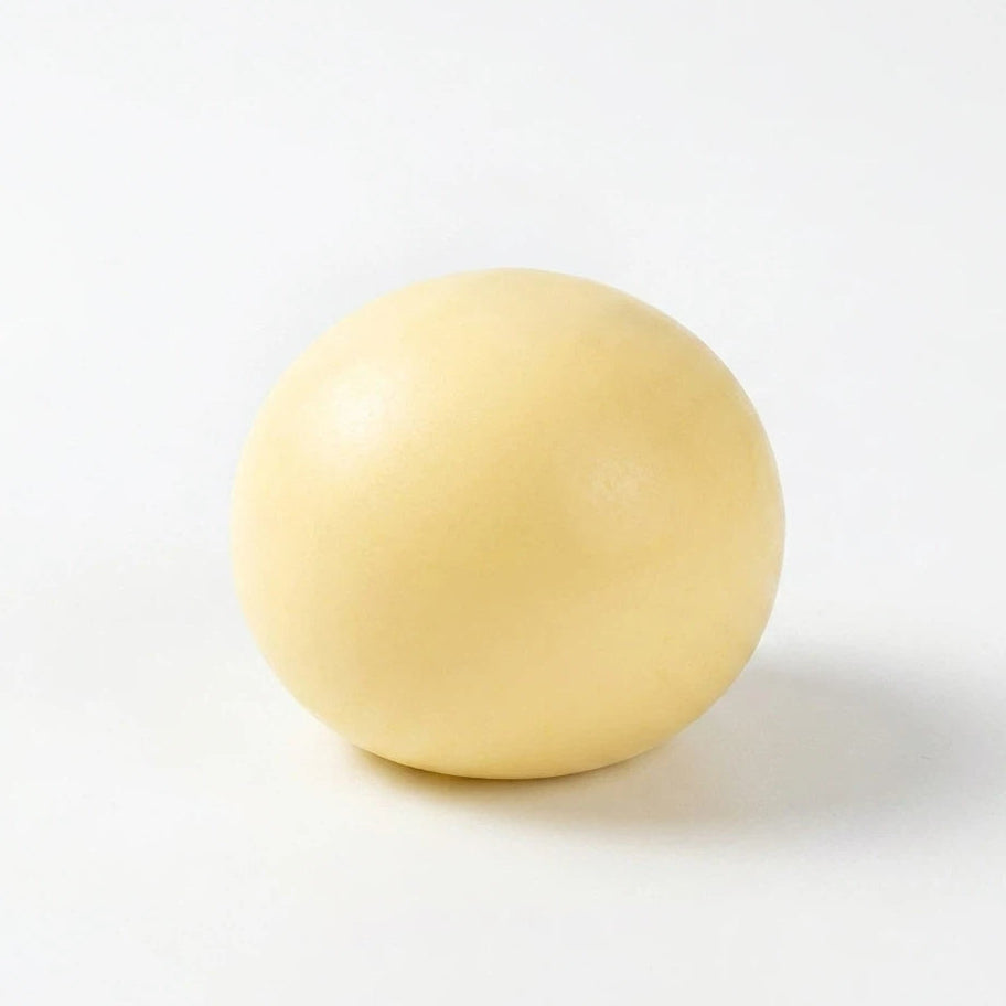 Yellow Cream Mochi Sphere squishy ball Fidget Toy