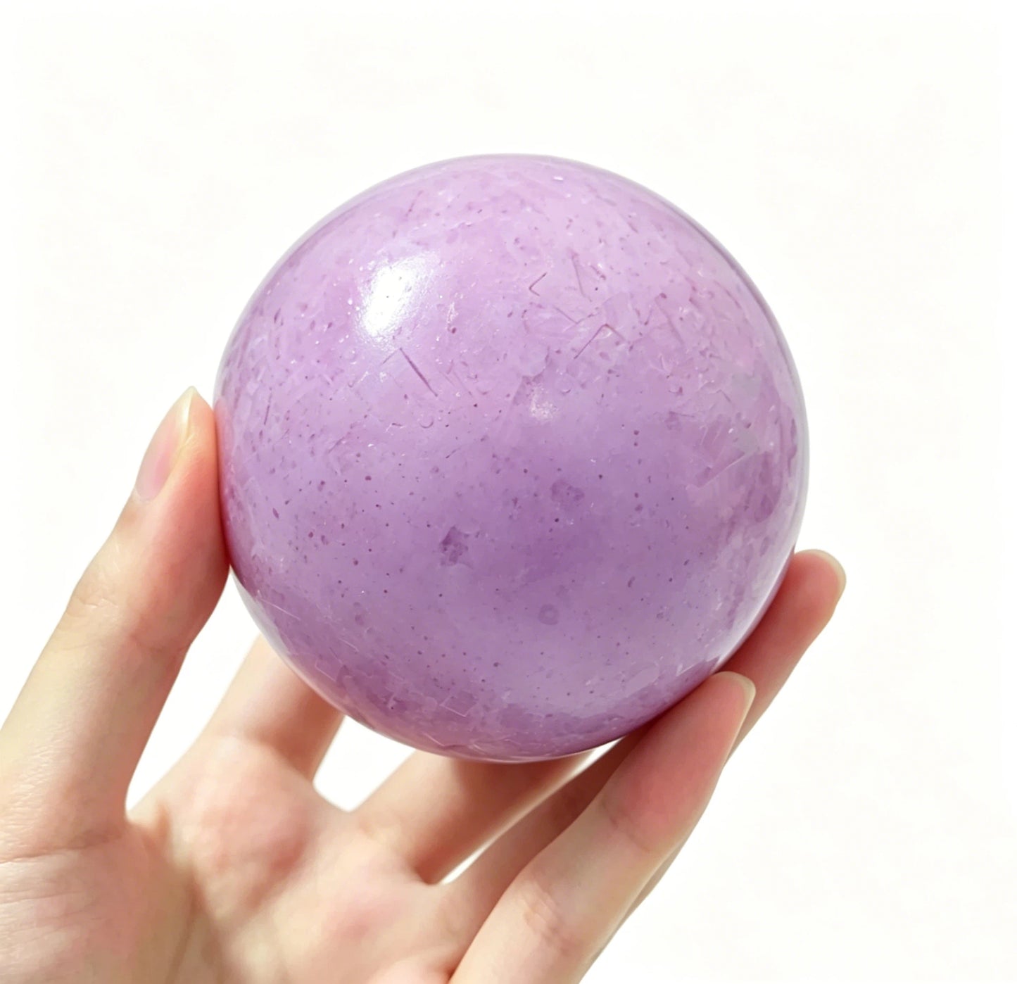 Purple Cream Mochi Sphere squishy ball Fidget Toy