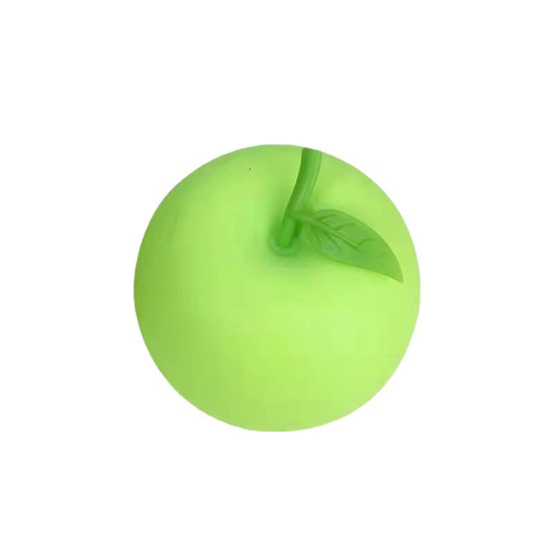 Realistic Apple Venting Squeeze Toy High-Tension Flour-Filled Stress Ball, Durable Sensory Fidget for Deep Decompression & Grip Strength