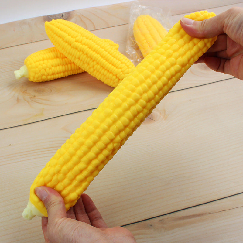Realistic Corn Squishy — High Elasticity Sensory Stress Toy