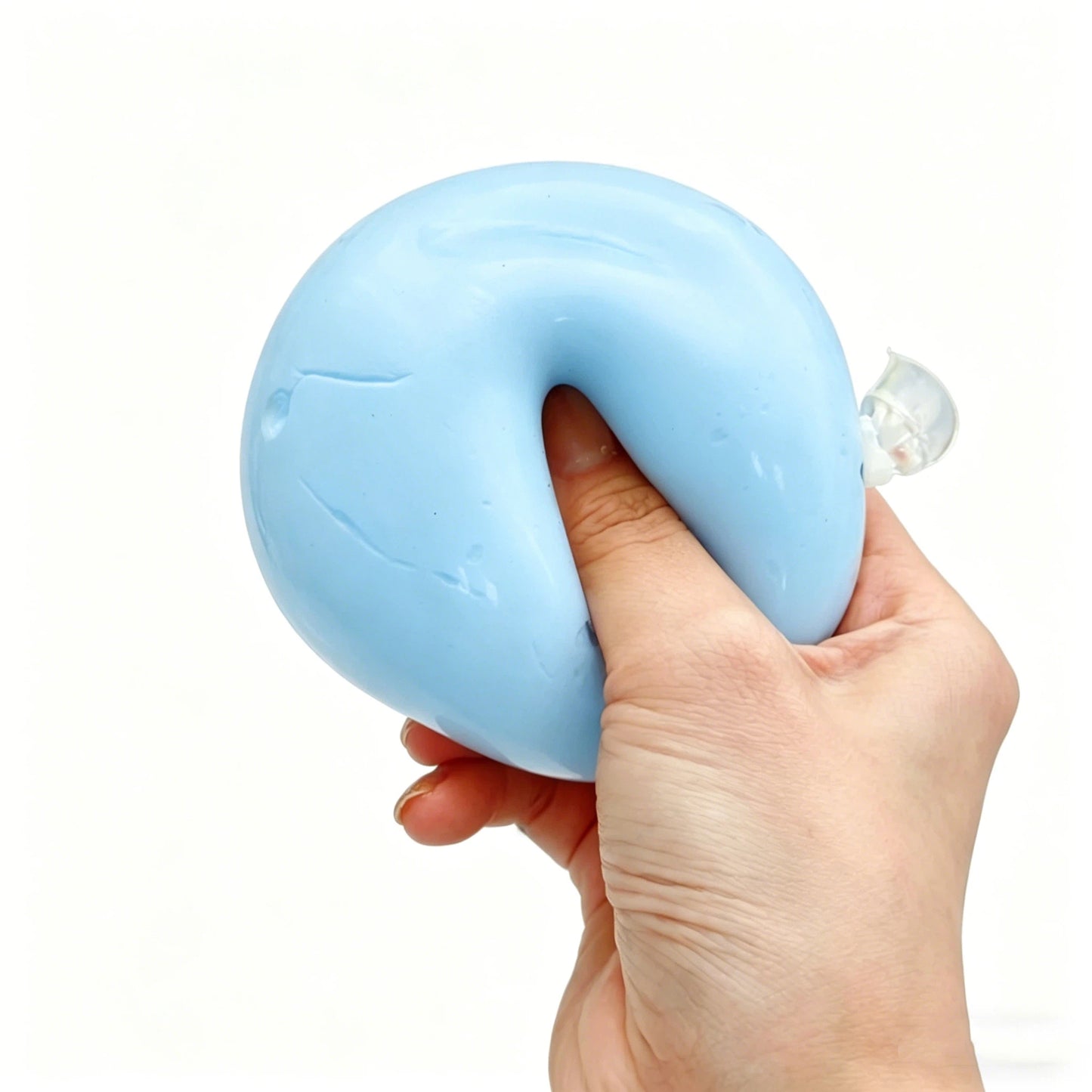 Blue Cream Mochi Sphere squishy ball Fidget Toy