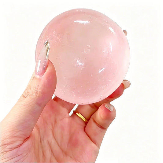Pink Coconut Oil Squishy ball - Fidget Toy