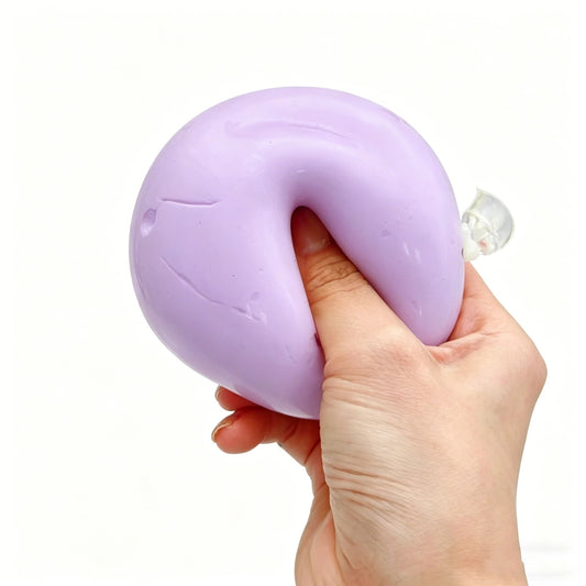 Purple Cream Mochi Sphere squishy ball Fidget Toy